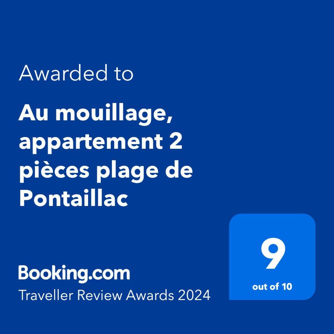 Au Mouillage, Appartement 2 Pieces Plage De Pontaillac Vaux-sur-Mer Kamer foto
